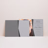 Invitations Anniversaire Adulte Paysage Cadre en argent photo N° 2