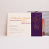 Invitations Anniversaire Adulte Paysage Violine photo N° 1