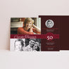 Invitations Anniversaire Adulte Paysage 70 Rubis photo N° 1