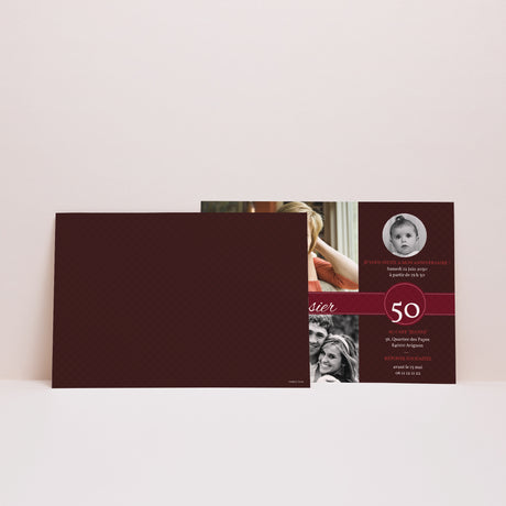 Invitations Anniversaire Adulte Paysage 70 Rubis