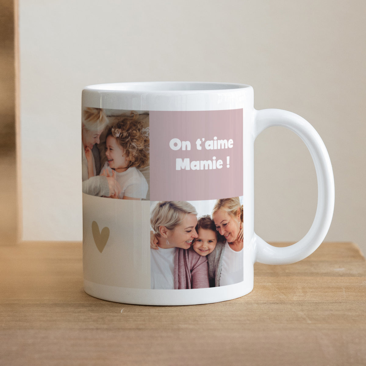 Mug Objets Blanc Je t'aime II photo N° 1