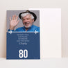 Invitations Anniversaire Adulte Portrait 80 ans photo N° 1