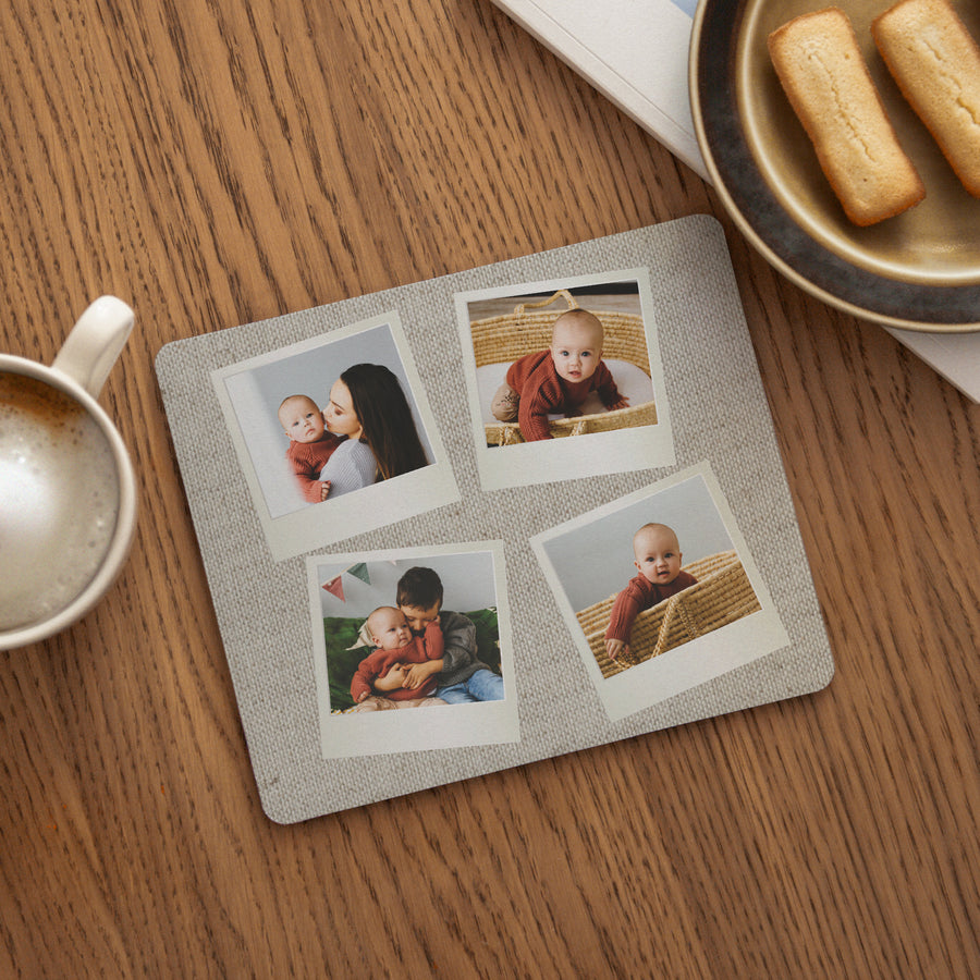 Tapis de souris Objets Rectangle Polaroïd photo
