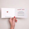 Faire-part Mariage Double volet paysage Multi-photos et coeurs rouges photo N° 2