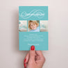 Faire-part Communion Portrait Communion calligraphiée photo N° 2
