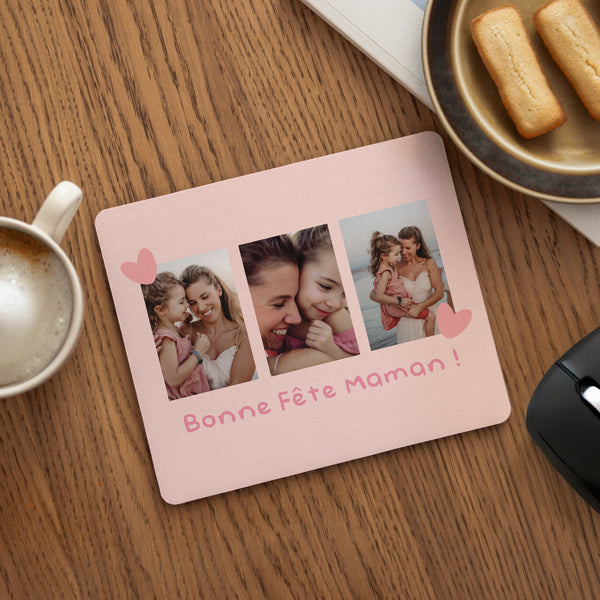 Tapis de souris Objets Rectangle Spécial Maman photo