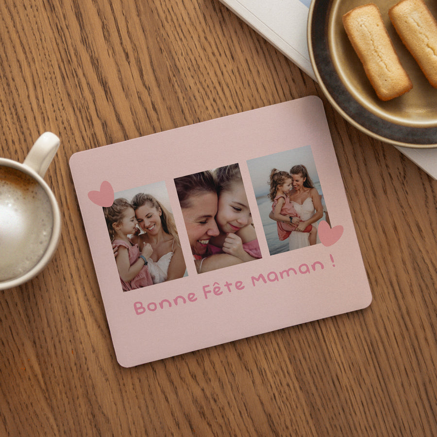 Tapis de souris Objets Rectangle Spécial Maman photo