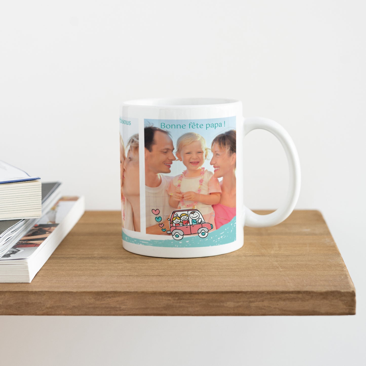 Mug Objets Blanc Fête des Pères photo N° 4