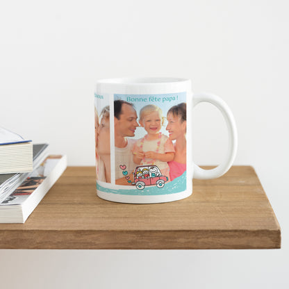 Mug Objets Blanc Fête des Pères photo N° 4