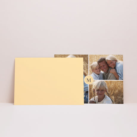 Faire-part Photos Paysage Trio - Bordures Blanches