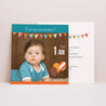 Invitations Anniversaire Enfant Carré C'est la fête photo N° 1