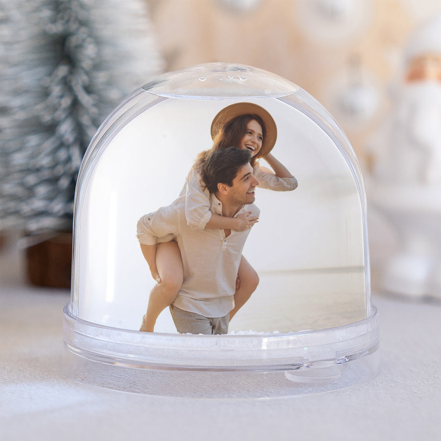 Boule à neige Fin d'année Verre Flocons photo