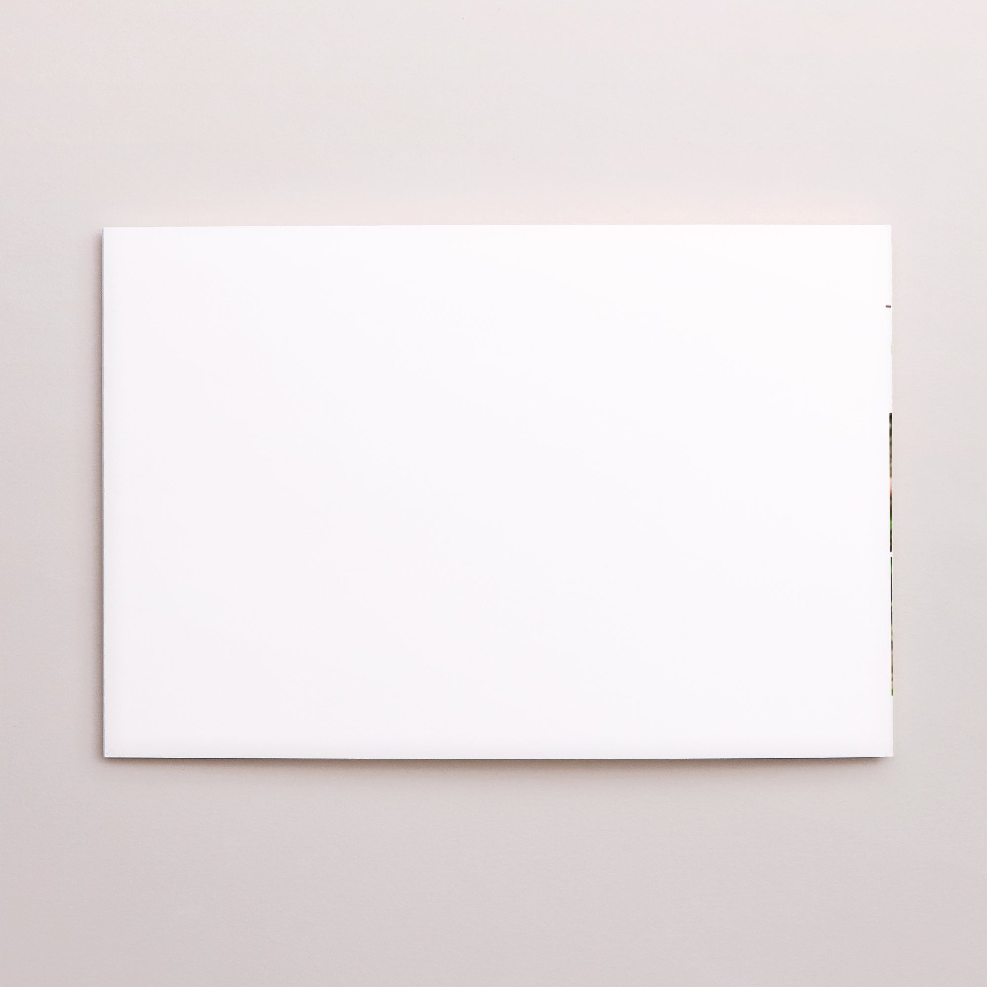 Carte de voeux Fin d'année Double volet paysage Enguirlandé photo N° 3