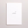 Faire-part Baptême Double volet portrait Typographie photo N° 3