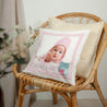 Coussin Objets Beige naturel Coussin à prénom photo N° 2