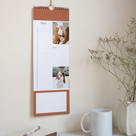 Calendrier Fin d'année Perpétuel Photographique