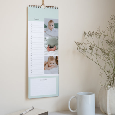 Calendrier Fin d'année Perpétuel Petit garçon