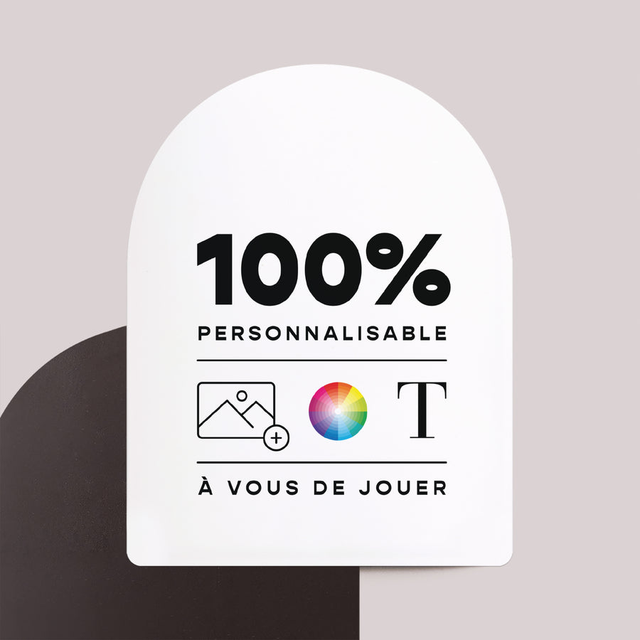 Carte de voeux Fin d'année Lot de 8, magnétique, arche Do It Yourself III photo
