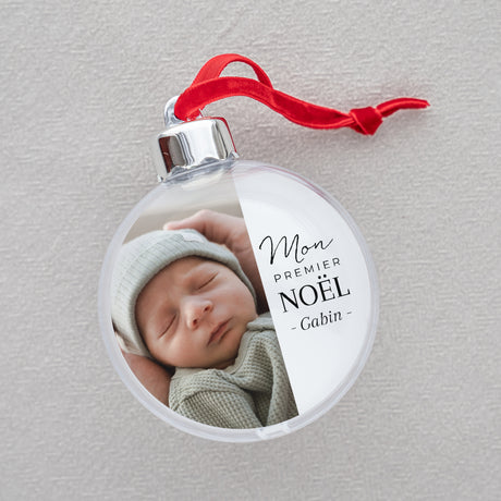 Boule de Noël Fin d'année Ronde Boule de Noël Photo