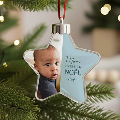 Boule de Noël Fin d'année étoile Boule de Noël Photo photo N° 1