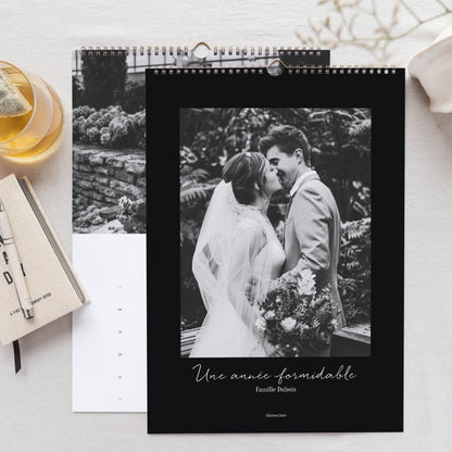 Calendrier Fin d'année Mural A3 Luxe photo N° 1