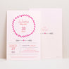 Invitations Anniversaire Adulte Portrait Date poudrée photo N° 1