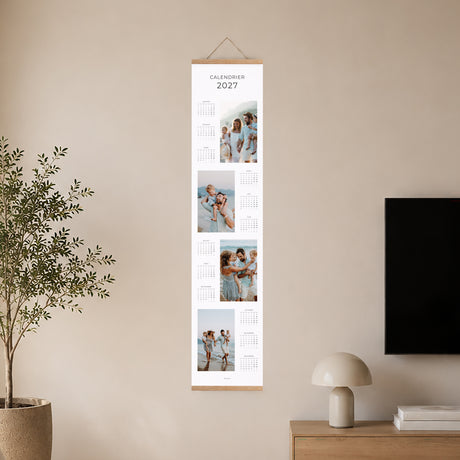 Calendrier Fin d'année Papier Super Année