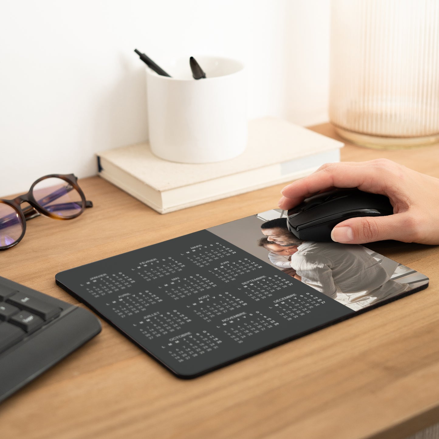 Tapis de souris Fin d'année Rectangle Tableau-photo photo N° 2