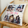 Coussin Objets Beige naturel I love you photo N° 1