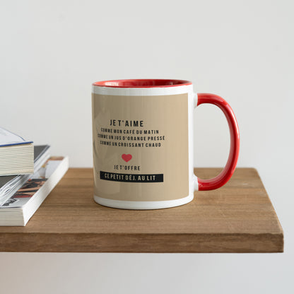 Mug Objets Rouge My Valentine photo N° 4