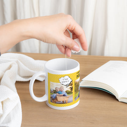 Mug Objets Blanc Chasse aux oeufs photo N° 3