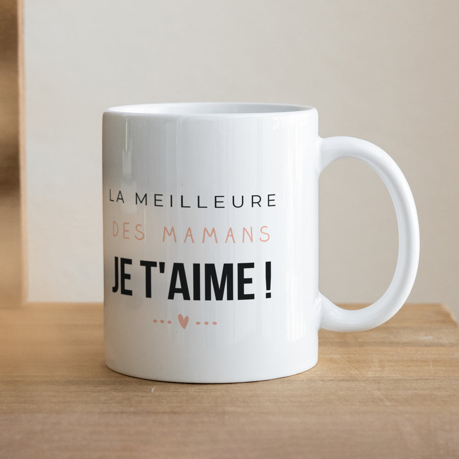 Mug Objets Blanc La meilleure maman photo