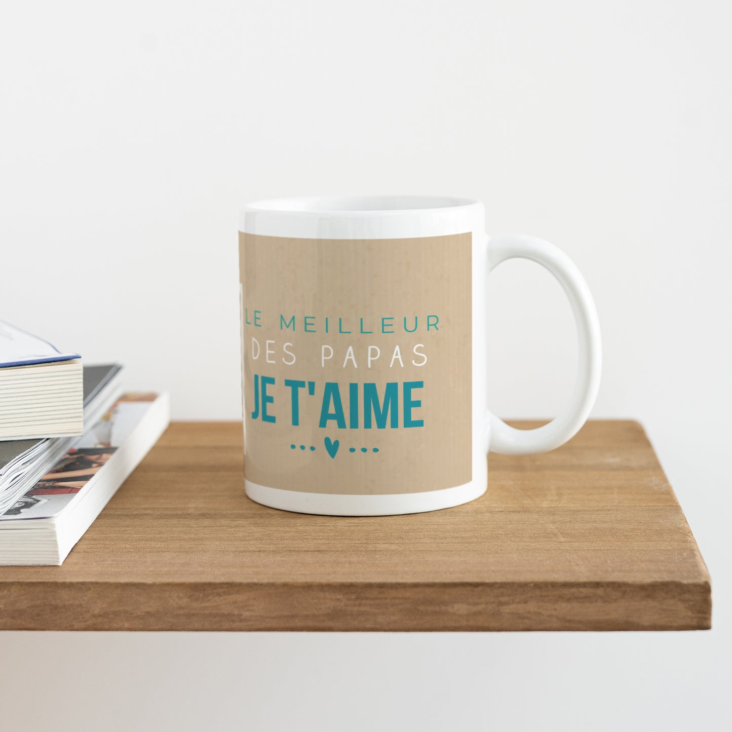 Mug Objets Blanc Le meilleur des papas photo N° 4