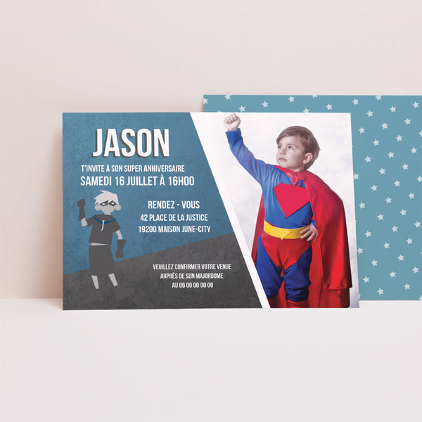 Invitations Anniversaire Enfant Paysage Super anniversaire photo