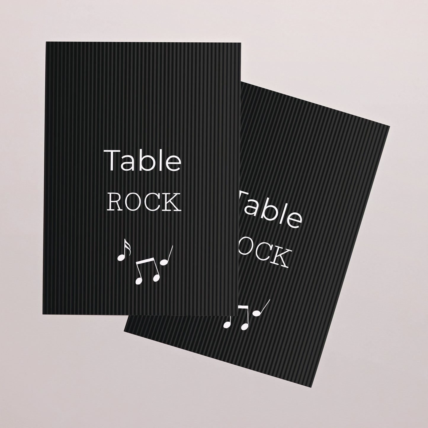 Marque table Mariage Rectangle Disque Vinyl photo N° 2