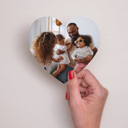 Carte de Noel Fin d'année Cœur Voeux d'amour photo N° 2