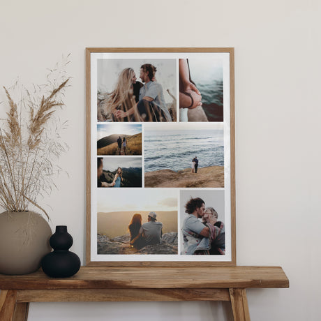 Affiche Photos Portrait 60 x 90 cm Multiphotos Déco