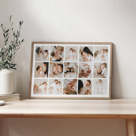 Affiche Photos Paysage 90 x 60 cm Damier Photo Horizontal