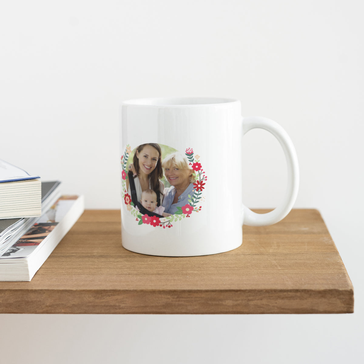 Mug Objets Blanc Couronne de Fête photo N° 4