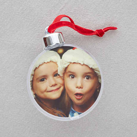 Boule de Noël Fin d'année Ronde Chouette Noël