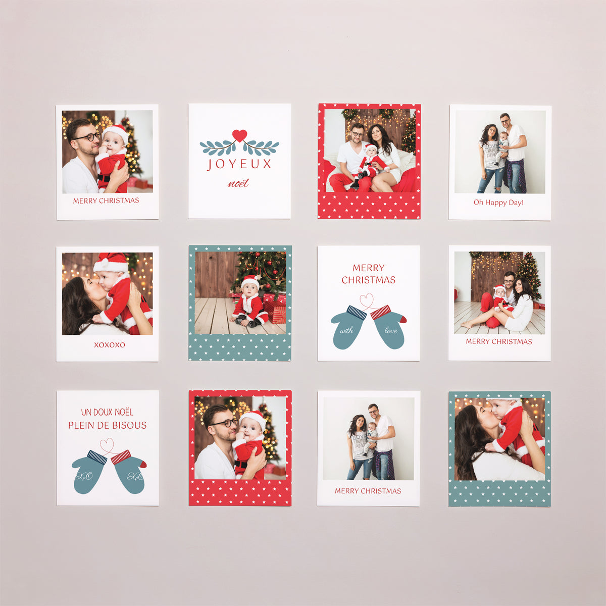 Tirage photo Photos Lot de 12 Happy photo N° 1