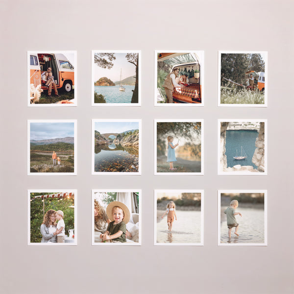 Tirage photo Photos Lot de 12 Basique Blanc photo