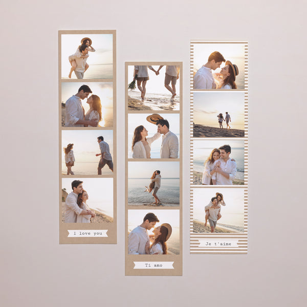 Tirage photo Photos Lot de 3 Love you forever photo