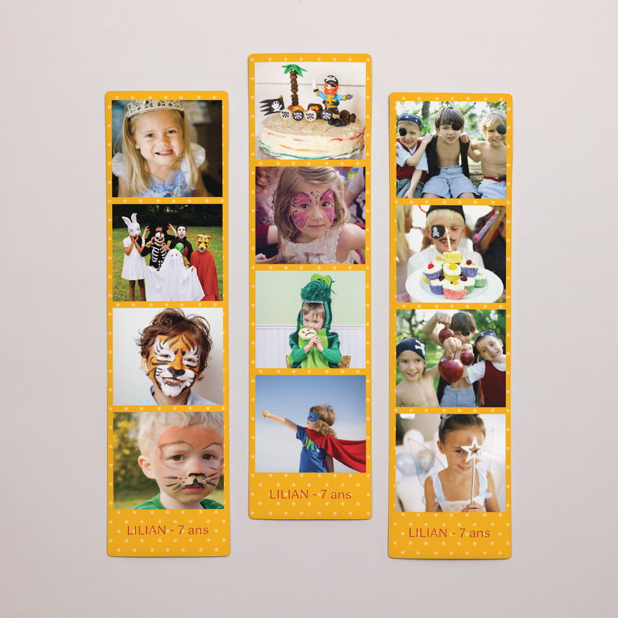 Tirage photo Photos Lot de 3, magnétique Anniversaire enfant photo