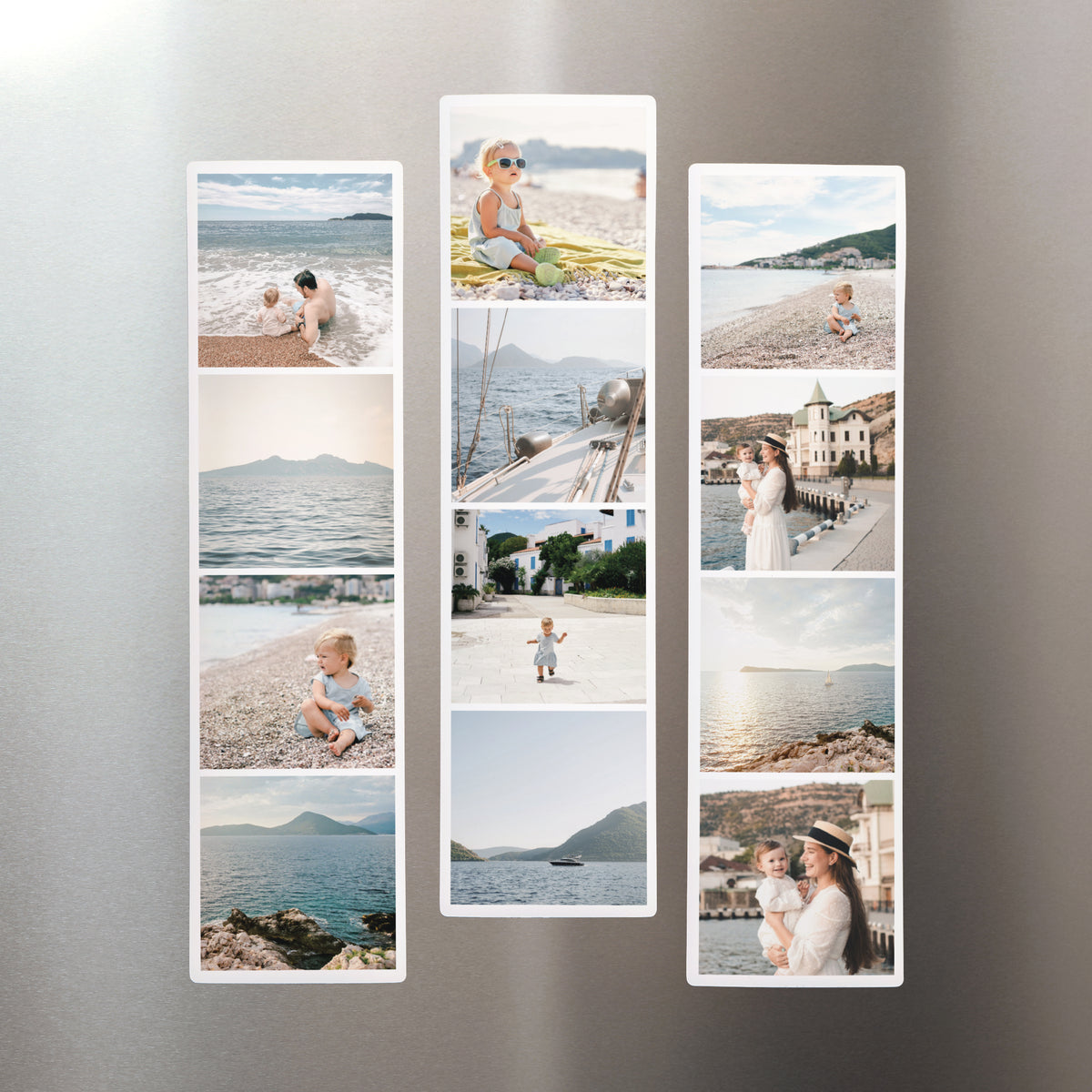Tirage photo Photos Lot de 3, magnétique Blanc Classic photo N° 1