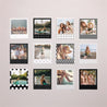 Tirage photo Photos Lot de 12 Motifs N&B photo N° 1