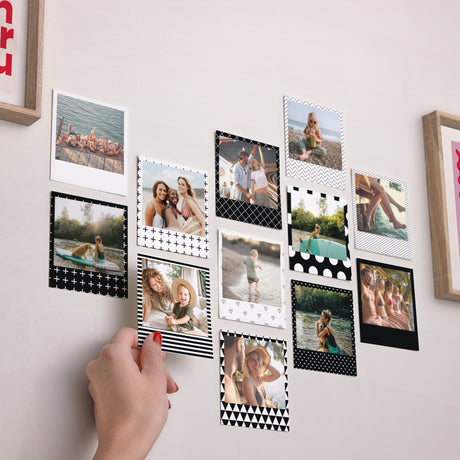 Tirage photo Photos Lot de 12 Motifs N&B