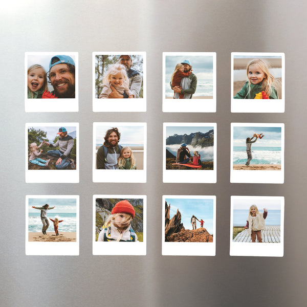 Tirage photo Photos Lot de 12, magnétique Hourra papa photo