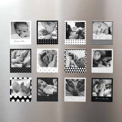 Tirage photo Photos Lot de 12, magnétique Magnet N&B photo N° 1