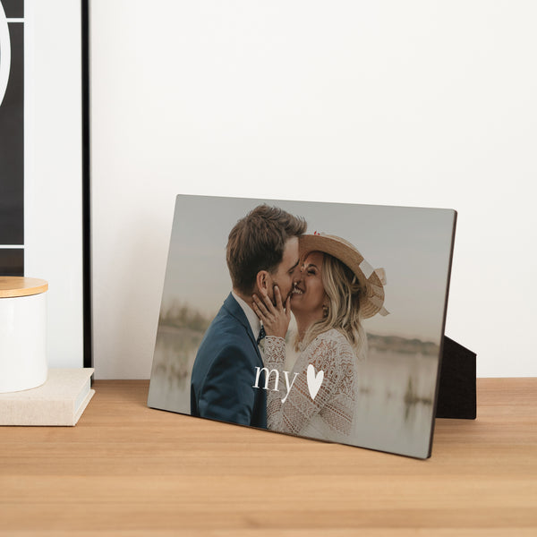 Cadre photo Objets Paysage Fresque d'amour photo